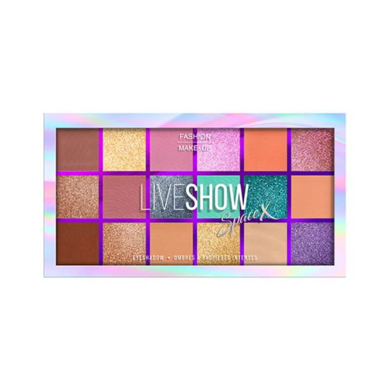 Paleta de sombras de olhos LIVESHOW n°08 - SPACE X