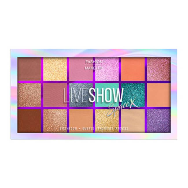 Paleta de sombras de olhos LIVESHOW n°08 - SPACE X