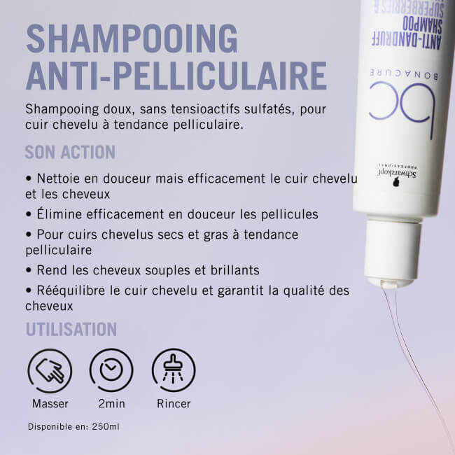 Champô Anticaspa Bonacure Scalp Schwarzkopf 250 ml
