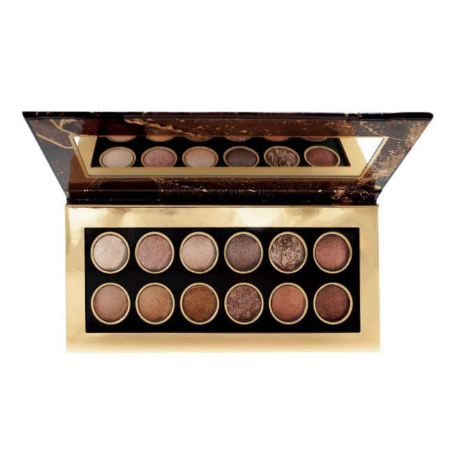 Palet van 12 gebakken oogschaduws Perfect Brown Parisax