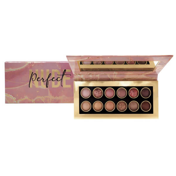 Paleta de 12 sombras de olhos assadas Perfect Nude Parisax