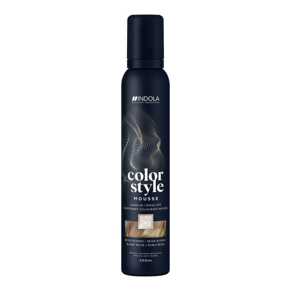 Mousse Kleuring Blond Beige Color Style Mousse Indola 200ml Mousse Kleuring Blond Beige Color Style Mousse Indola 200ml