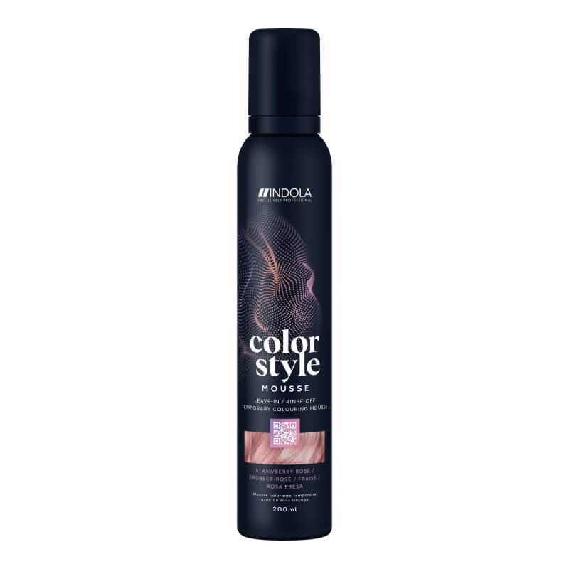 Kleurmousse Aardbei Color Style Mousse Indola 200ml