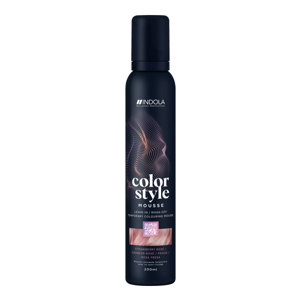 Coloring Mousse Strawberry Color Style Mousse Indola 200ml