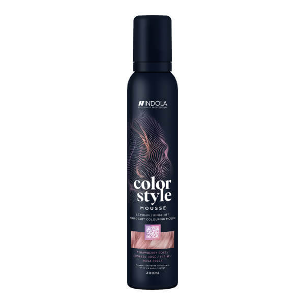Kleurmousse Aardbei Color Style Mousse Indola 200ml