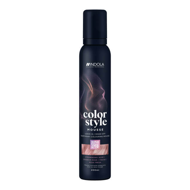 Kleurmousse Aardbei Color Style Mousse Indola 200ml