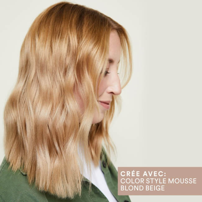 Mousse Kleuring Blond Beige Color Style Mousse Indola 200ml