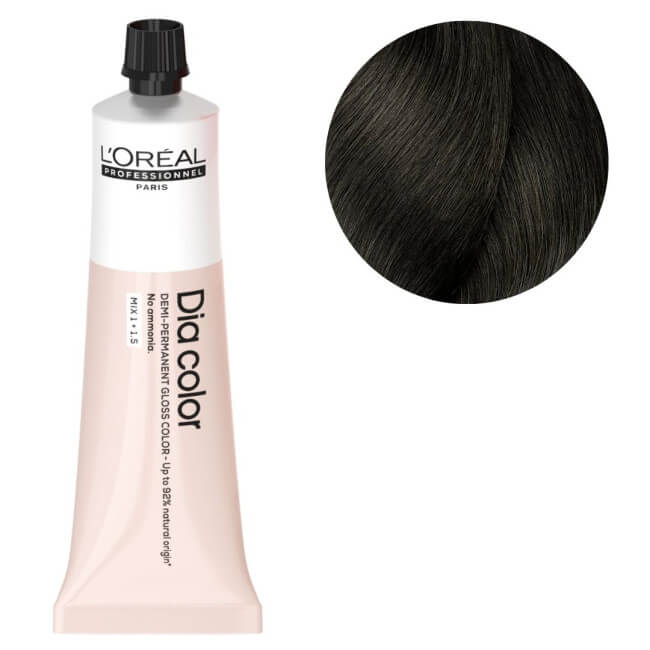 Kleurbehandeling met semi-permanente DIA COLOR 5.71 van L'Oréal Professionnel 60 ml
