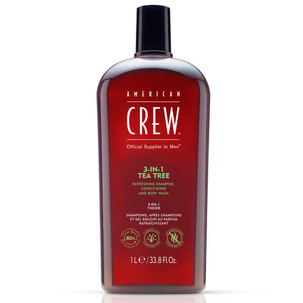 3-in-1-Behandlung American Crew Tea Tree 1L