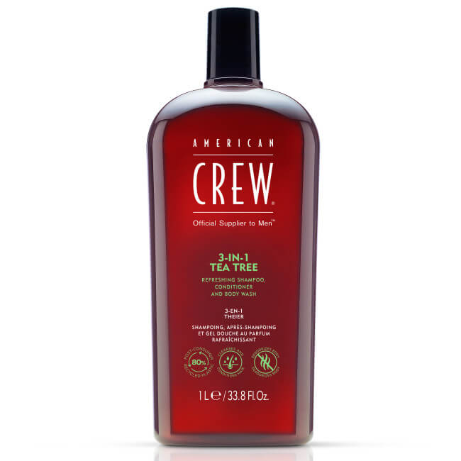 Soin 3-em-1 Árvore do Chá American Crew 1L