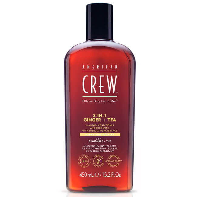 Soin 3 em 1 Gengibre + Chá American Crew 450ml