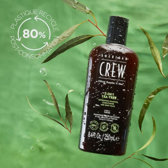 Cuidado 3-em-1 Árvore do Chá American Crew 450ml