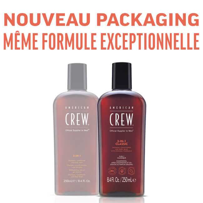 Cuidado 3 em 1 Clássico American Crew 250ml