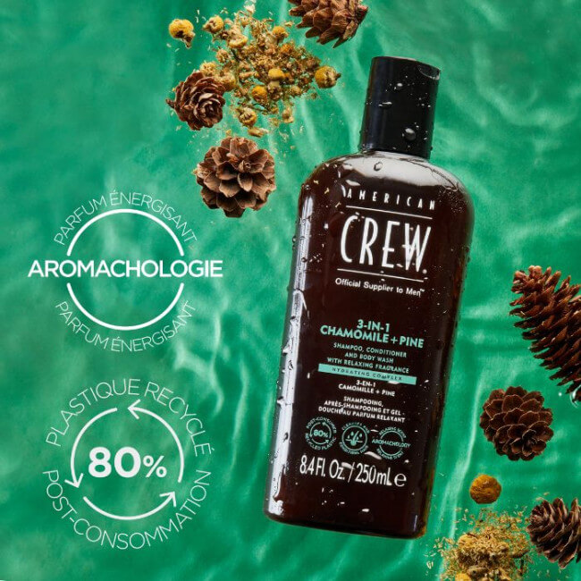 Soin 3 em 1 Camomila + Pinho American Crew 1L