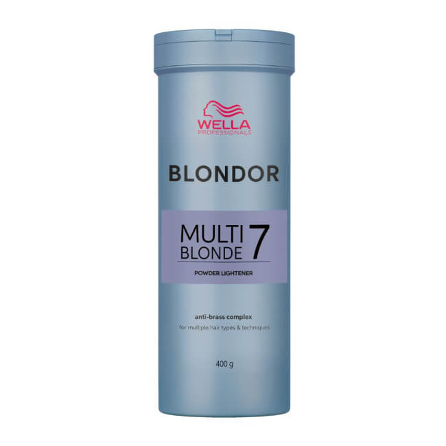 Pó descolorante Blondor Multiblond 7 da Wella, 400g