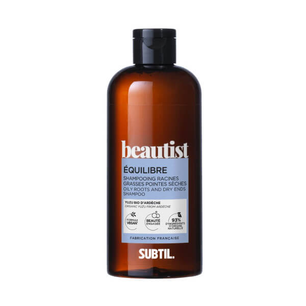 Shampooing équilibrant racines grasses pointes sèches Beautist Subtil 300ml