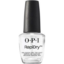 Top Coat OPI Séchage Rapide Rapidry - Protection brillante et vegan - 15ml