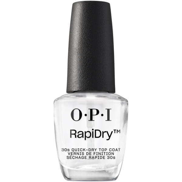 Top Coat OPI Séchage Rapide Rapidry - Proteção brilhante e vegana - 15ml Top Coat OPI Séchage Rapide Rapidry - Proteção brilhante e vegana - 15ml
