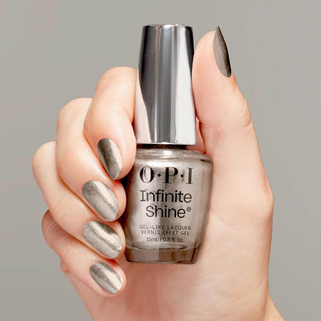 Verniz Infinite Shine Vegan Work From Chrome OPI 15ml