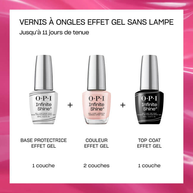 Vernis Infinite Shine Vegan Bubble Bath OPI 15ml

Translated to German:

Nagellack Infinite Shine Vegan Bubble Bath OPI 15ml
