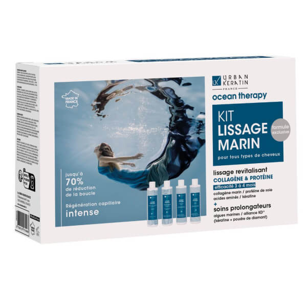Mini Kit Verzorging Ocean Therapy Urban Keratin 4x100ml Mini Kit Verzorging Ocean Therapy Urban Keratin 4x100ml