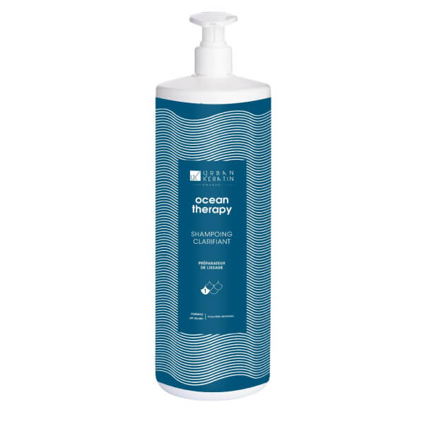 Shampooing Clarifiant Vorbereitung für glattes Haar Ocean Therapy Urban Keratin 1000ml