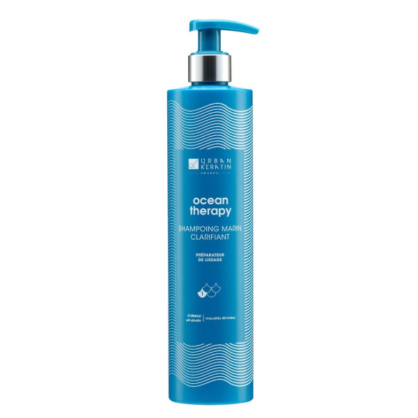 Shampoo Clarificante Preparatore per Lisciatura Ocean Therapy Urban Keratin 400 ml