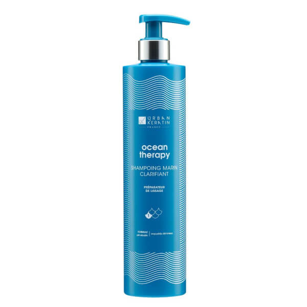 Shampooing Clarifiant Préparateur de Lissage Ocean Therapy Urban Keratin 400ml