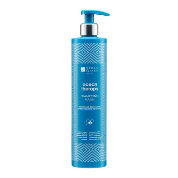 Shampooing Detox mit Algen Glättungsverlängerer Ocean Therapy Urban Keratin 400ml