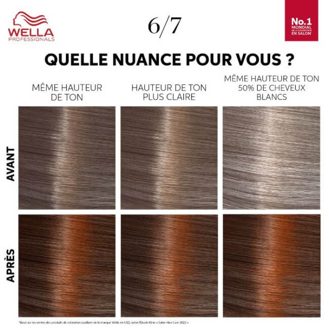 Haarkleurkit Dark Blonde Chocolate Brown Color Touch Fresh-Up 6/7 Wella