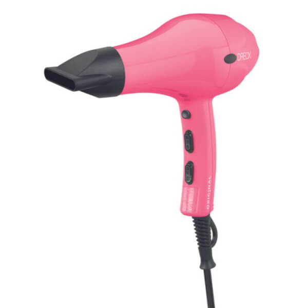 Secador de Cabelo Dreox Rosa Fluorescente Sibel Secador de Cabelo Dreox Rosa Fluorescente Sibel