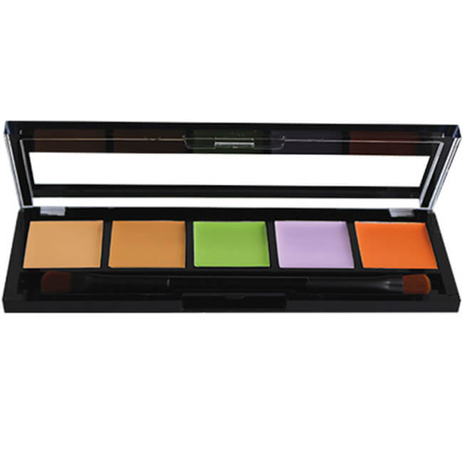 Paleta corretora de creme -5 tonalidades Parisax