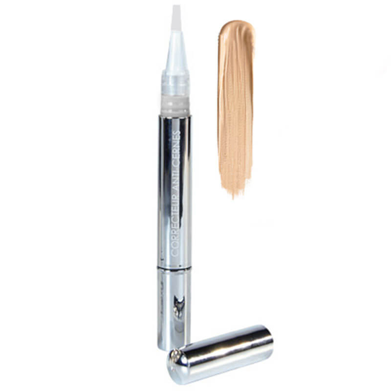Corretor fluido em caneta com tom natural da Parisax.