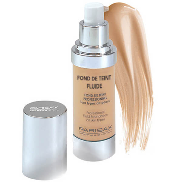 Base de maquillaje fluida beige natural Parisax