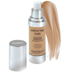 Fondotinta fluido color beige dorato Parisax