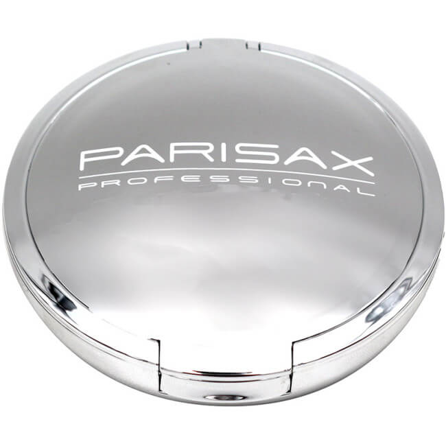 Kompaktpuder mit 2-in-1-Puderquaste in Beige-Gold von Parisax.