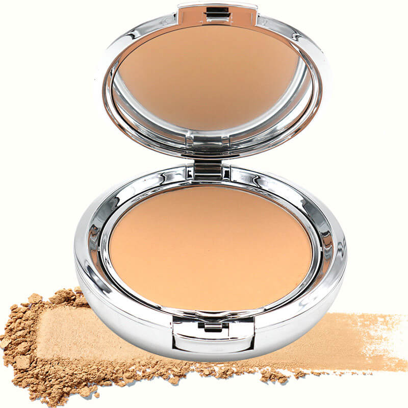 Compact poeder met 2-in-1 sponsje vanille Parisax