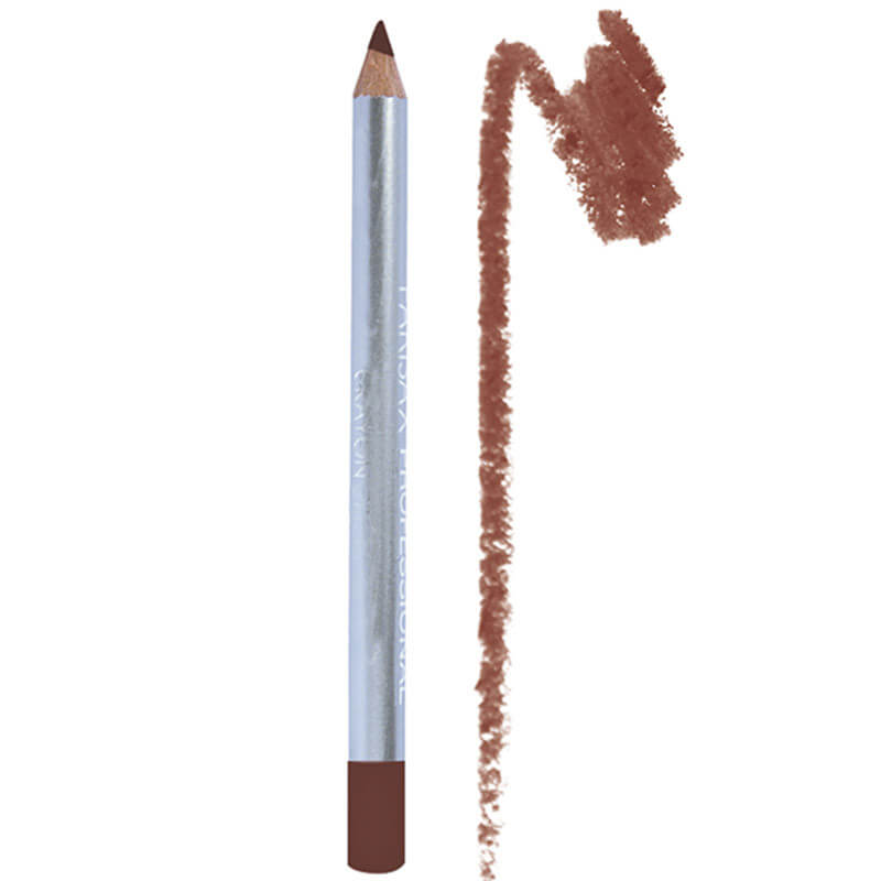 Lápis de contorno labial marrom glacé Parisax.
