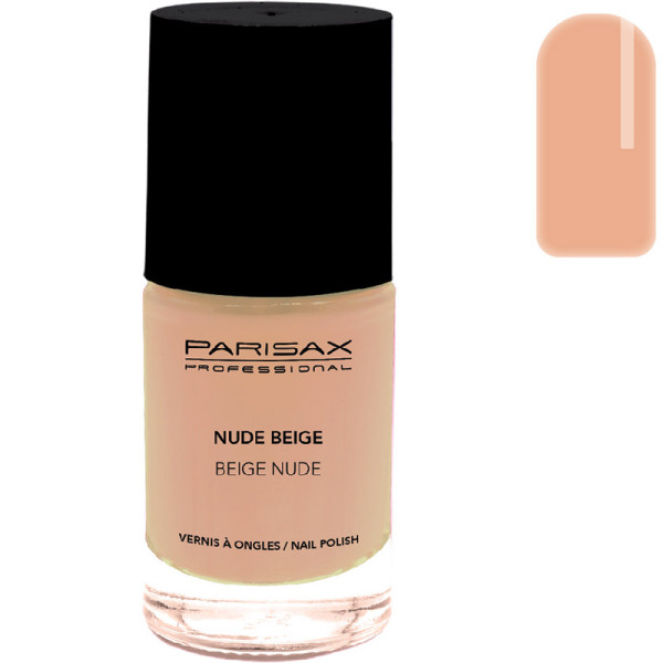 Nude beige nail polish from...