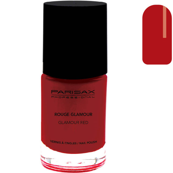 Vernis a ongles Rouge glamour Parisax
