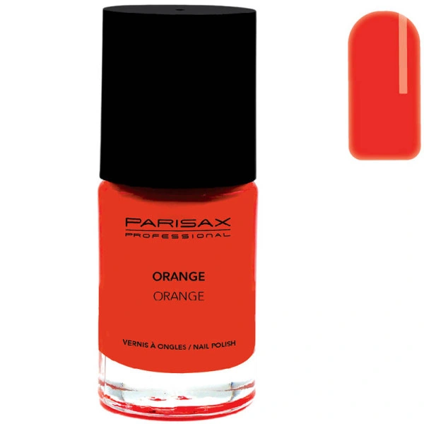 Vernis a ongles orange Parisax