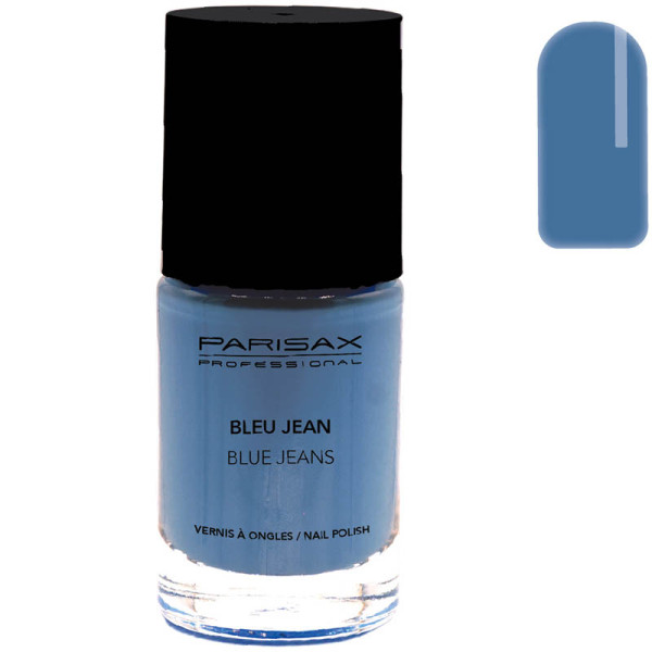 Jeansblaue Nagellack von Parisax.