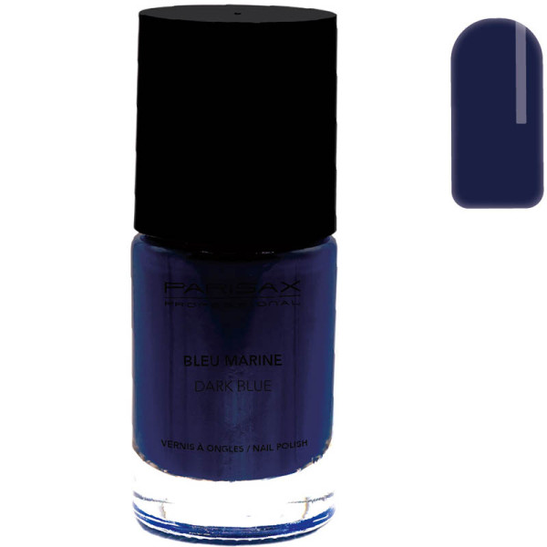 Navy blue nail polish by...