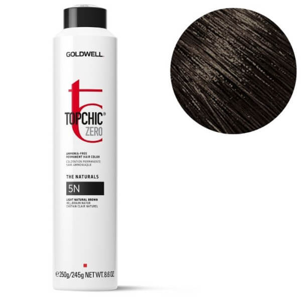 Kleuring Topchic Zero 5n lichtbruin Goldwell 250ml Kleuring Topchic Zero 5n lichtbruin Goldwell 250ml