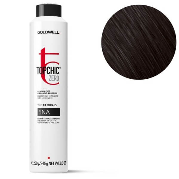 Coloration Topchic Zero 5na light ash brown Goldwell 250ml