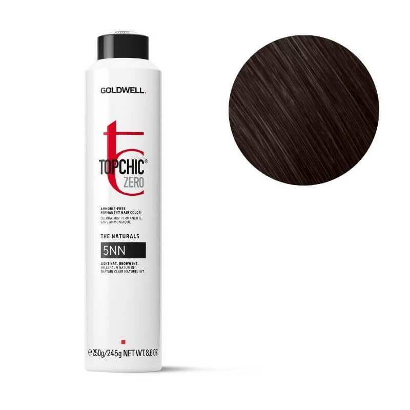 Kleuring Topchic Zero 5nn lichtbruin extra Goldwell 250ml
