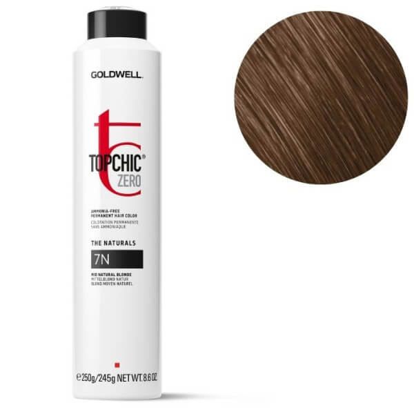 Coloration Topchic Zero 7n Medium Blonde Goldwell 250ml