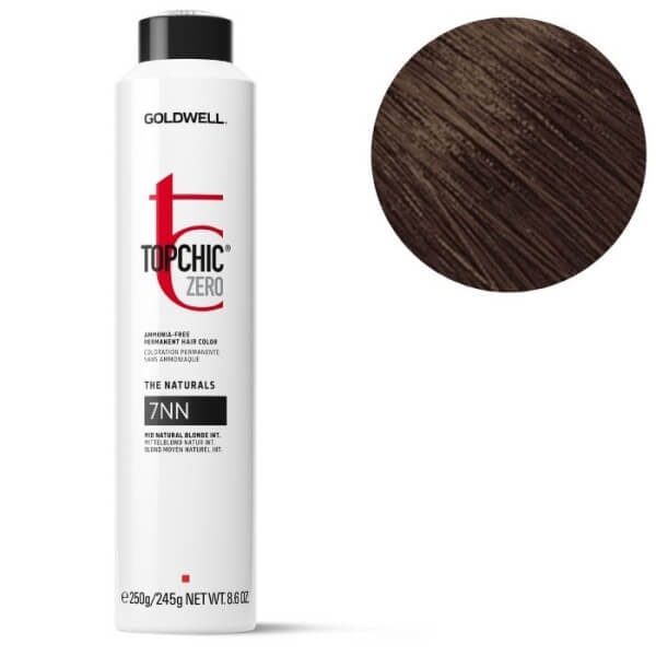 Coloration Topchic Zero 7nn blond moyen extra Goldwell 250ml