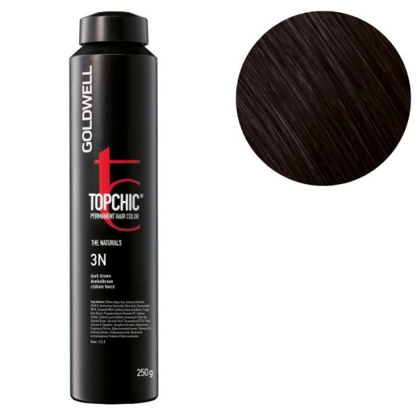 Coloration Topchic 3n châtain Goldwell 250ml