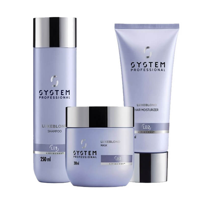 Routine LuxeBlond con balsamo System Professional con shampoo GRATUITO